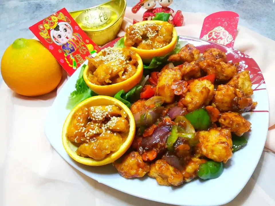 Chicken orange & manchuria|Dapurmiyuさん