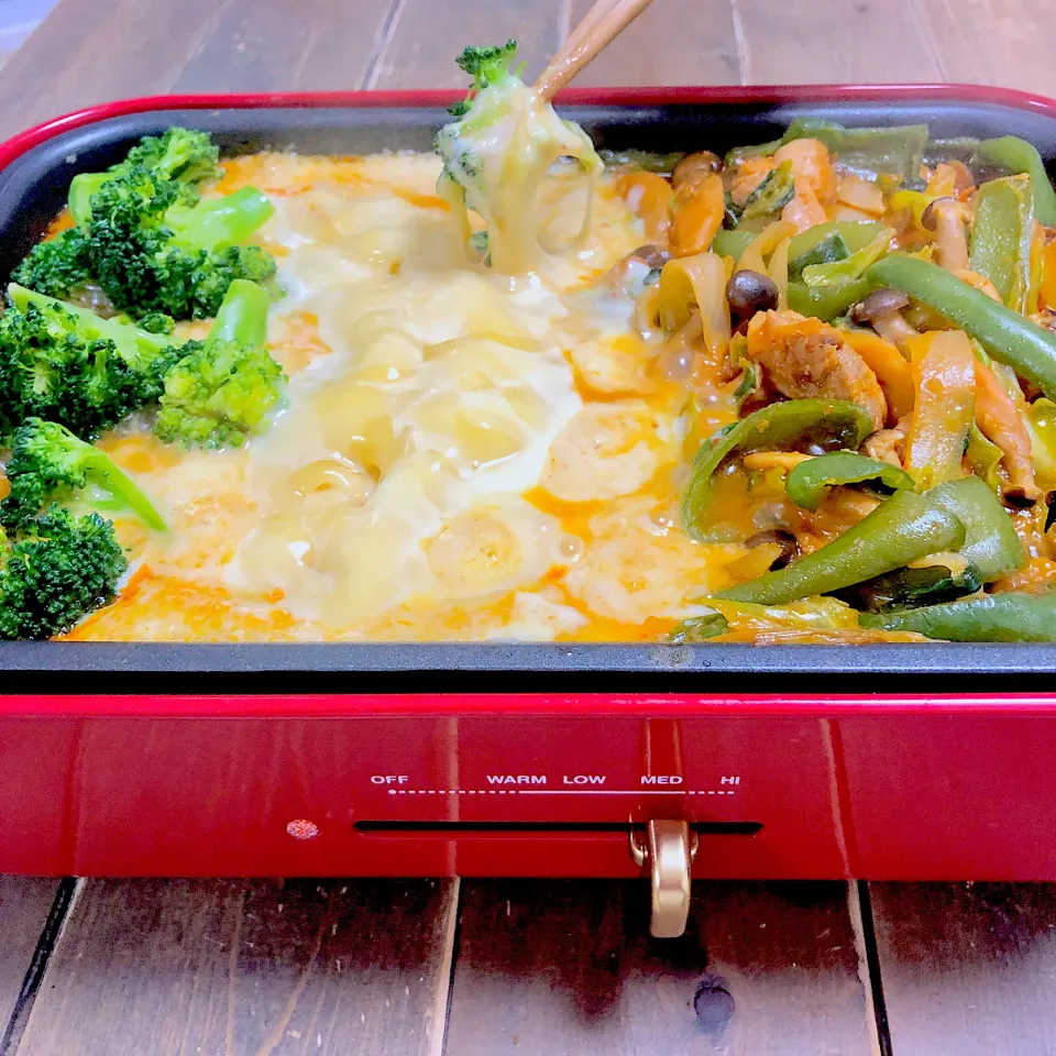 チーズダッカルビ🧀＆最強野菜のブロッコリー🥦|おーこ🍅野菜ソムリエの母ちゃんさん