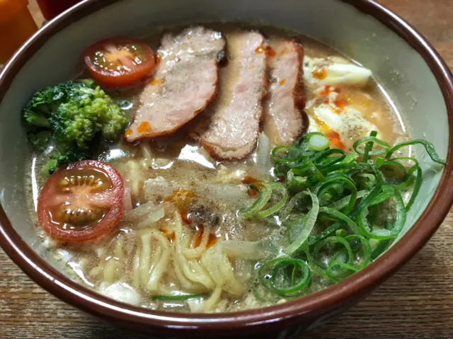 マルちゃん正麺🍜、豚骨醤油味❗️ ( ⸝⸝⸝°_°⸝⸝⸝ )✨|サソリさん