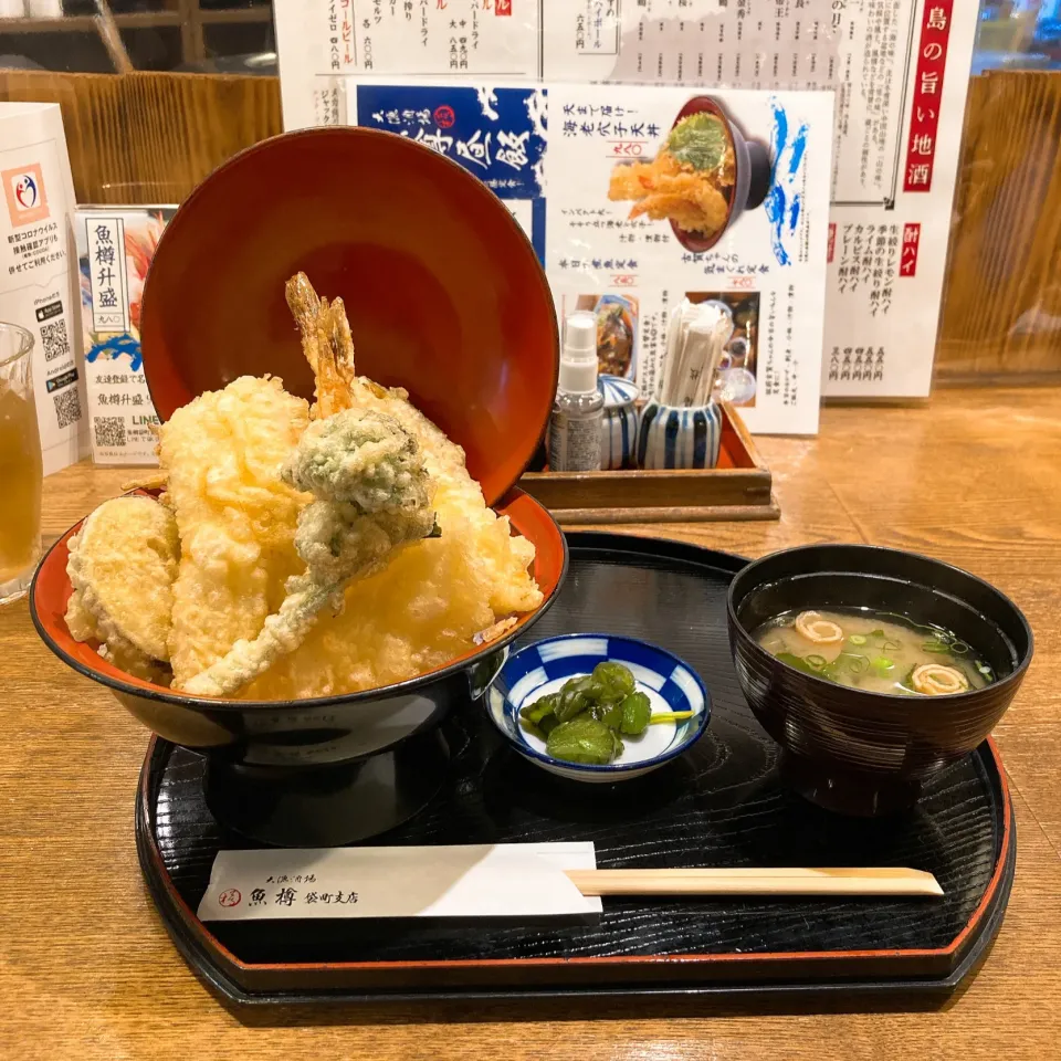 海老穴子天丼🍤|ちゃみこさん