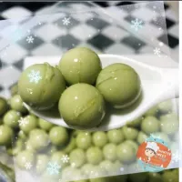 Snapdishの料理写真:Pearl Green Tea Pudding , So Yummy!!! 
Let's try and you can't stop eating it .|Anny Techarattanaさん