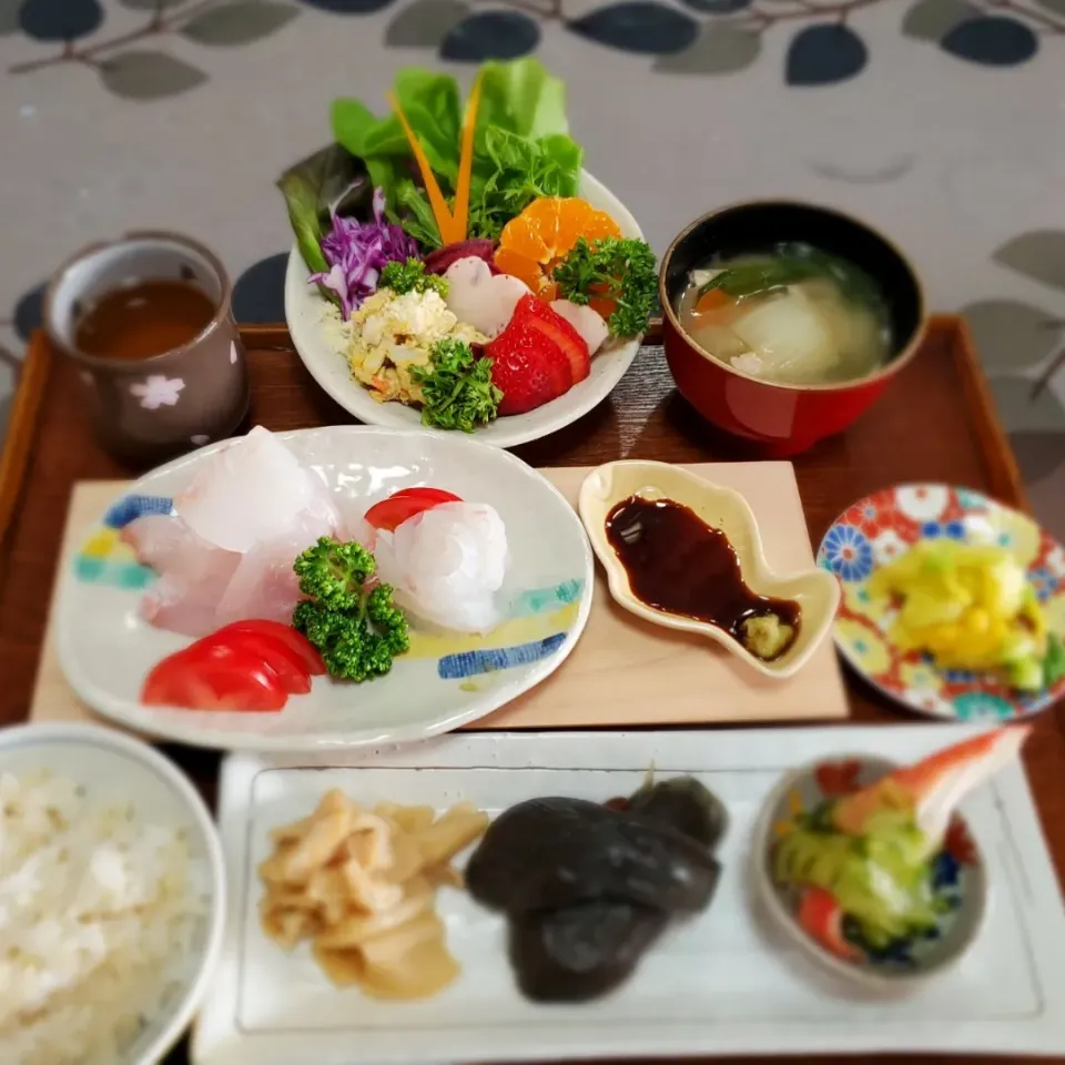 今日の朝ごはんごは|こまちさん