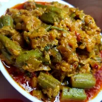 Okra with yogurt 
#allfoodhomemade|Aroob Haiderさん