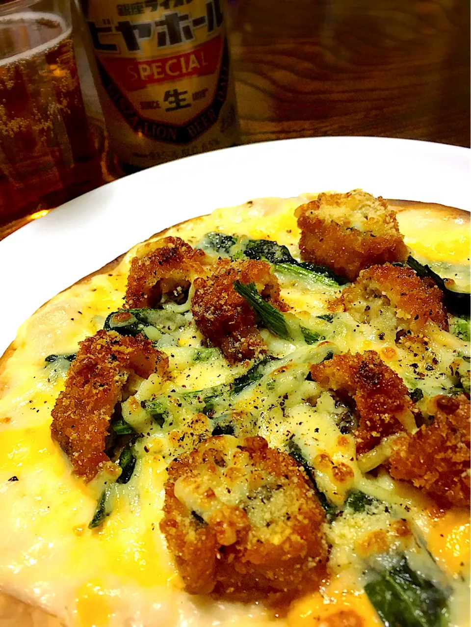 牡蠣フライpizza|kikuさん