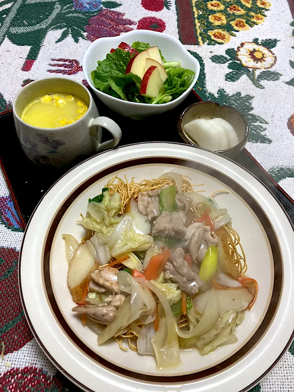 grandmaの晩ごはん☆あんかけそば|kaoriさん