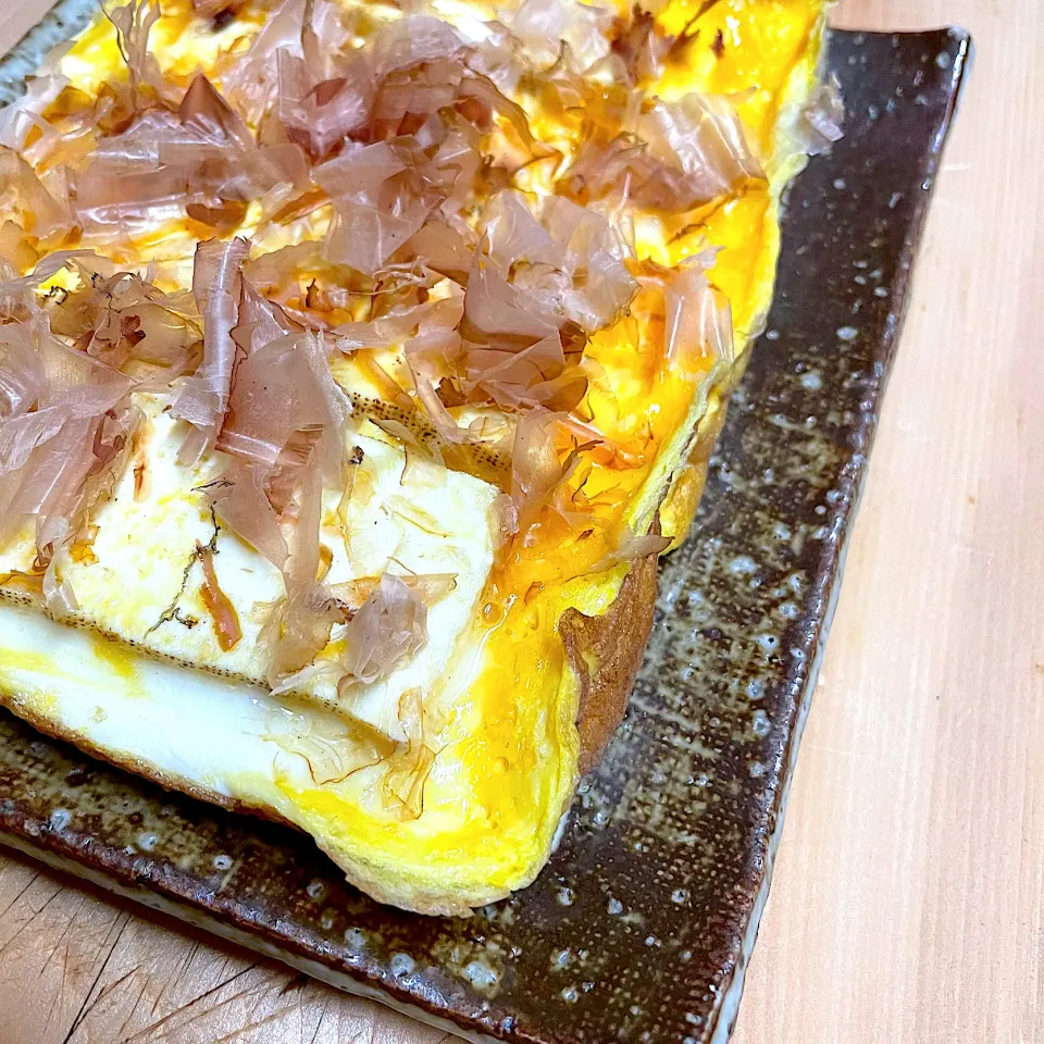 Snapdishの料理写真:お豆腐卵焼き|sonokoさん