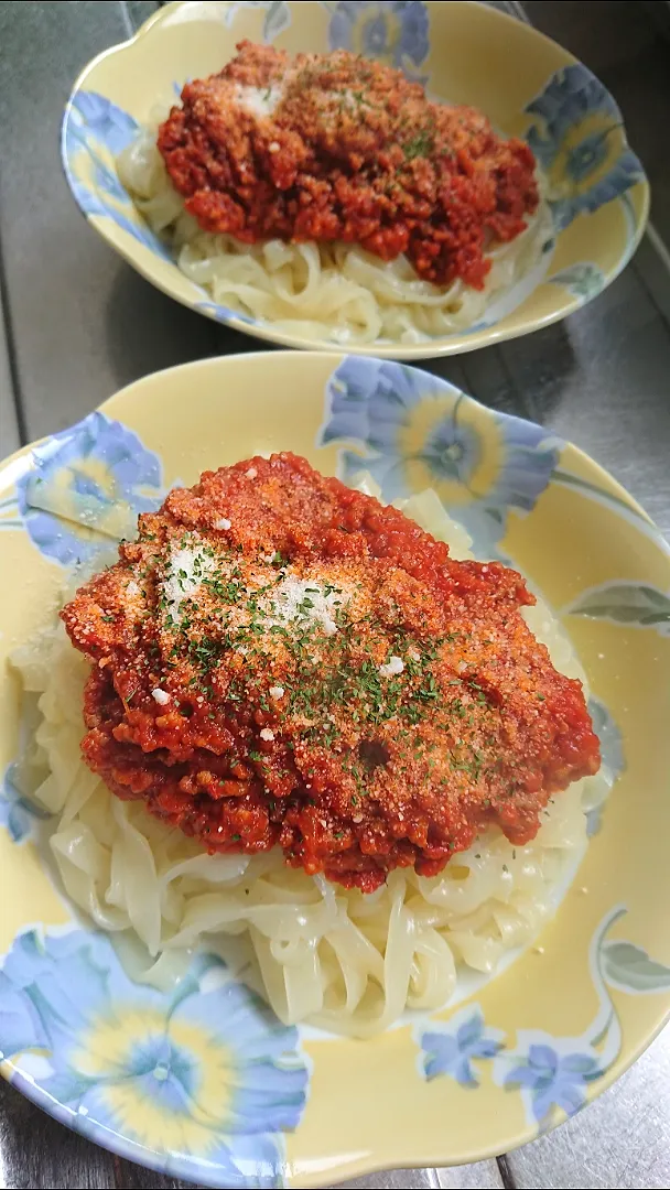 ミートソースきしめん！|ユミさん