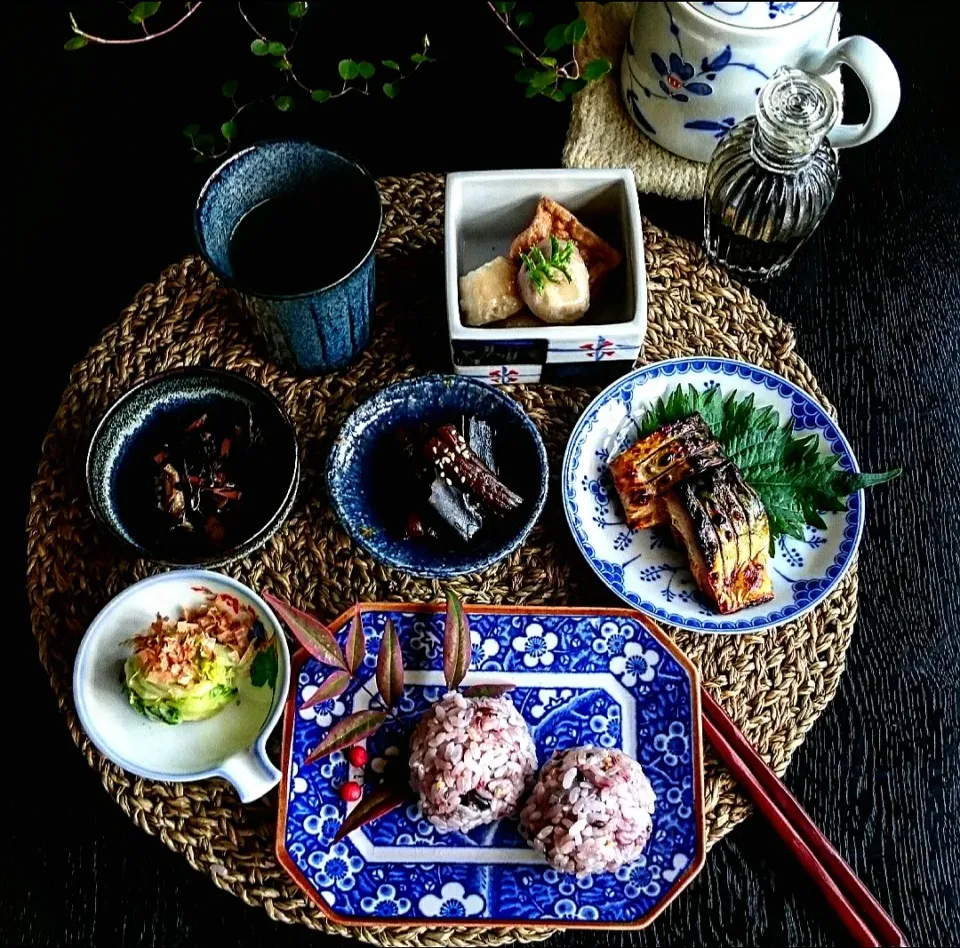 フキの佃煮と白菜漬けのおうちランチ|瑞さん