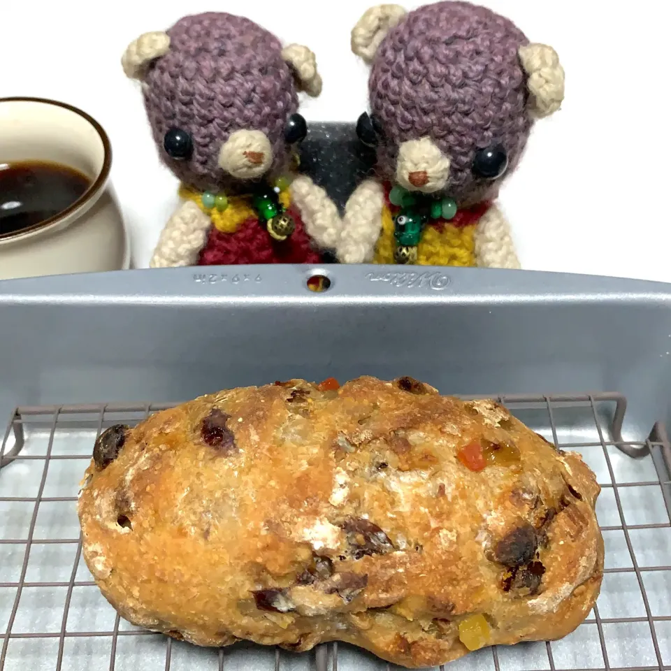 Snapdishの料理写真:適当過ぎるフルーツナッツハード焼き立て(^-^)|chagashiさん