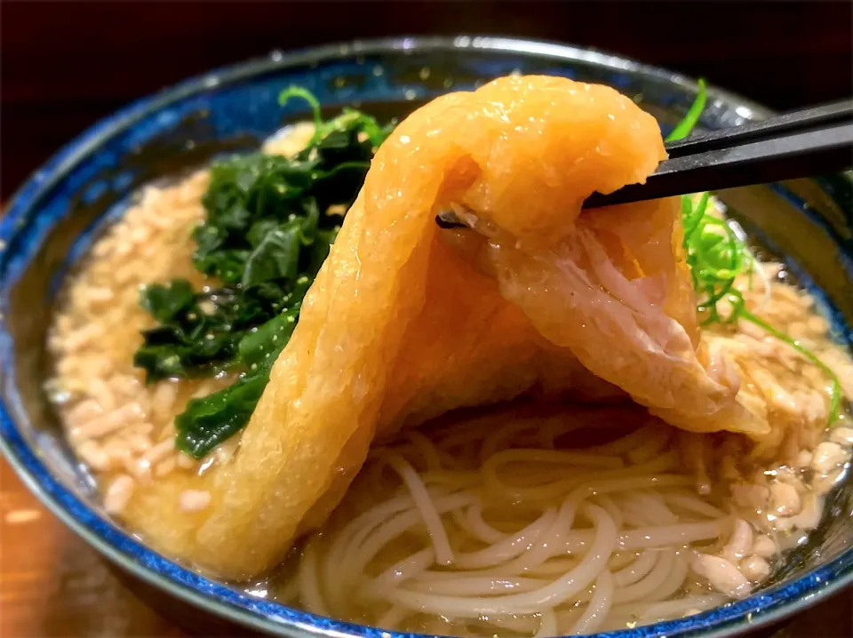 ボケ揚げそぼろあんかけ温めん|半田手延べそうめんの店 阿波や壱兆さん