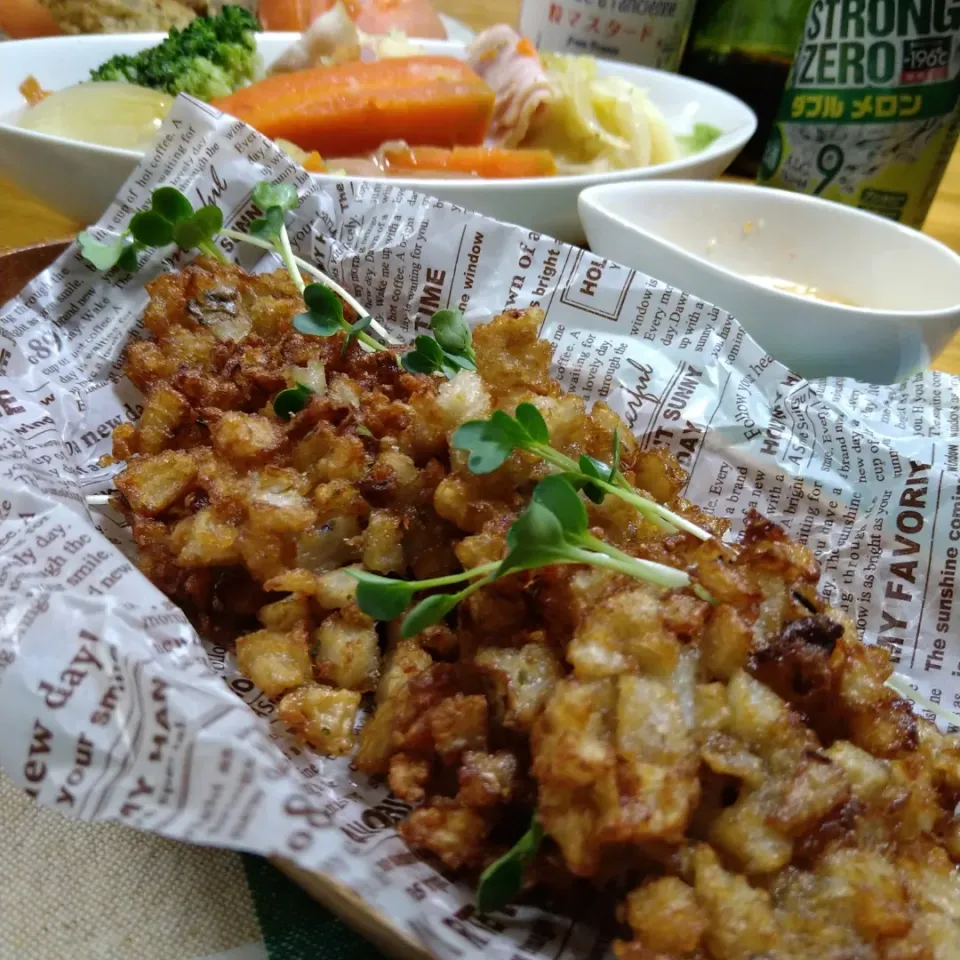 NeNeさんの料理 ｶﾘｯ☆ｼｬｷｯ☆ﾓﾁｯ☆止まらないハッシュドれんこん|とまと🍅さん