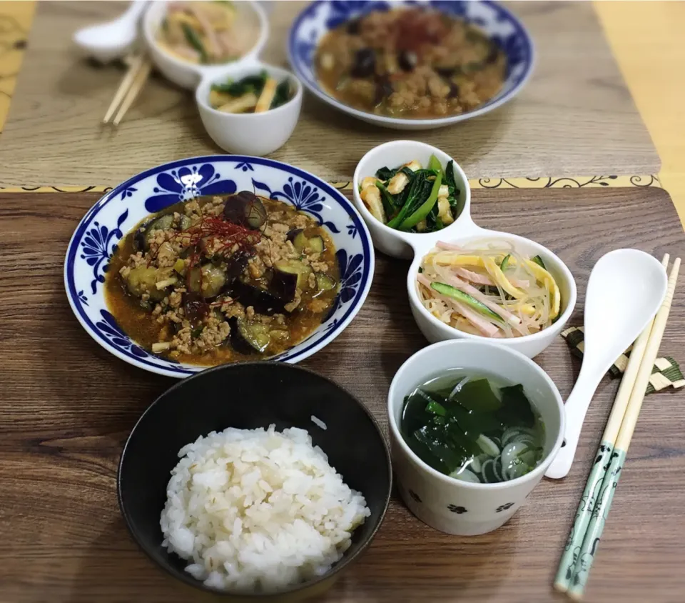 Snapdishの料理写真:麻婆茄子～夕飯|チムニーさん