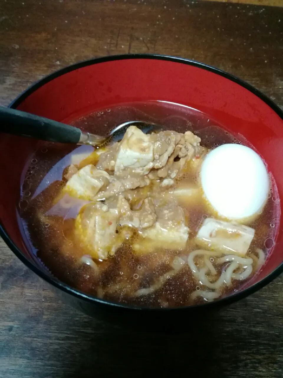 麻婆豆腐風ラーメン🍜|にんにくと唐辛子が特に好き❤️(元シャリマー)さん