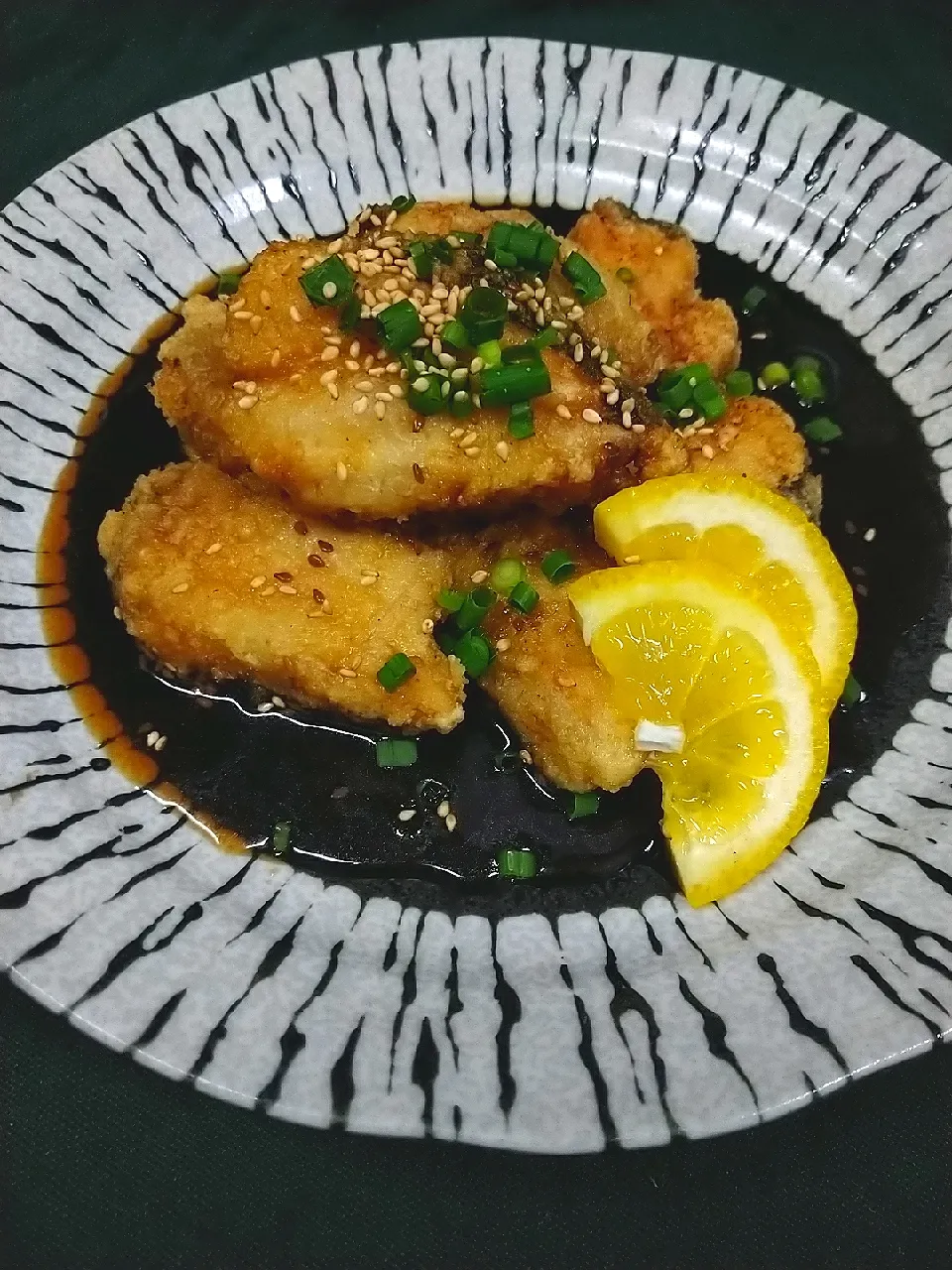 ブリの竜田揚げ　甘醤油かけ|cheryl_tasteさん