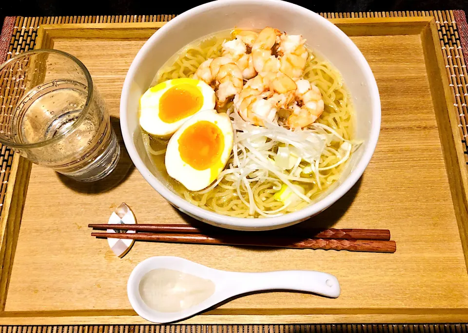 うま塩海老ラーメン！|asaminnさん