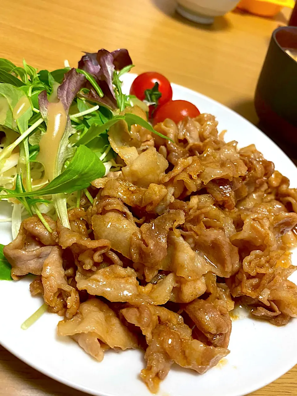 豚バラ焼肉タレ焼き|爰音さん