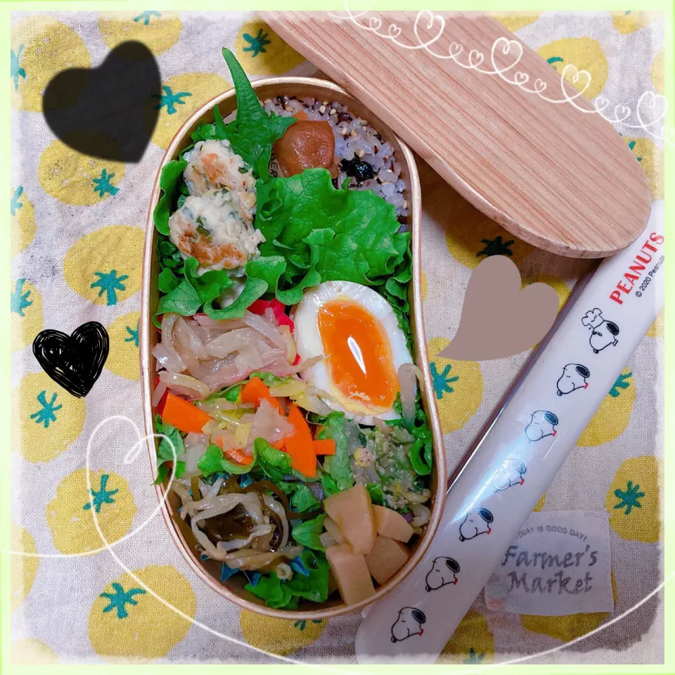 １／１９ ｔｕｅ シソつくね弁当🍴|rinaronarさん