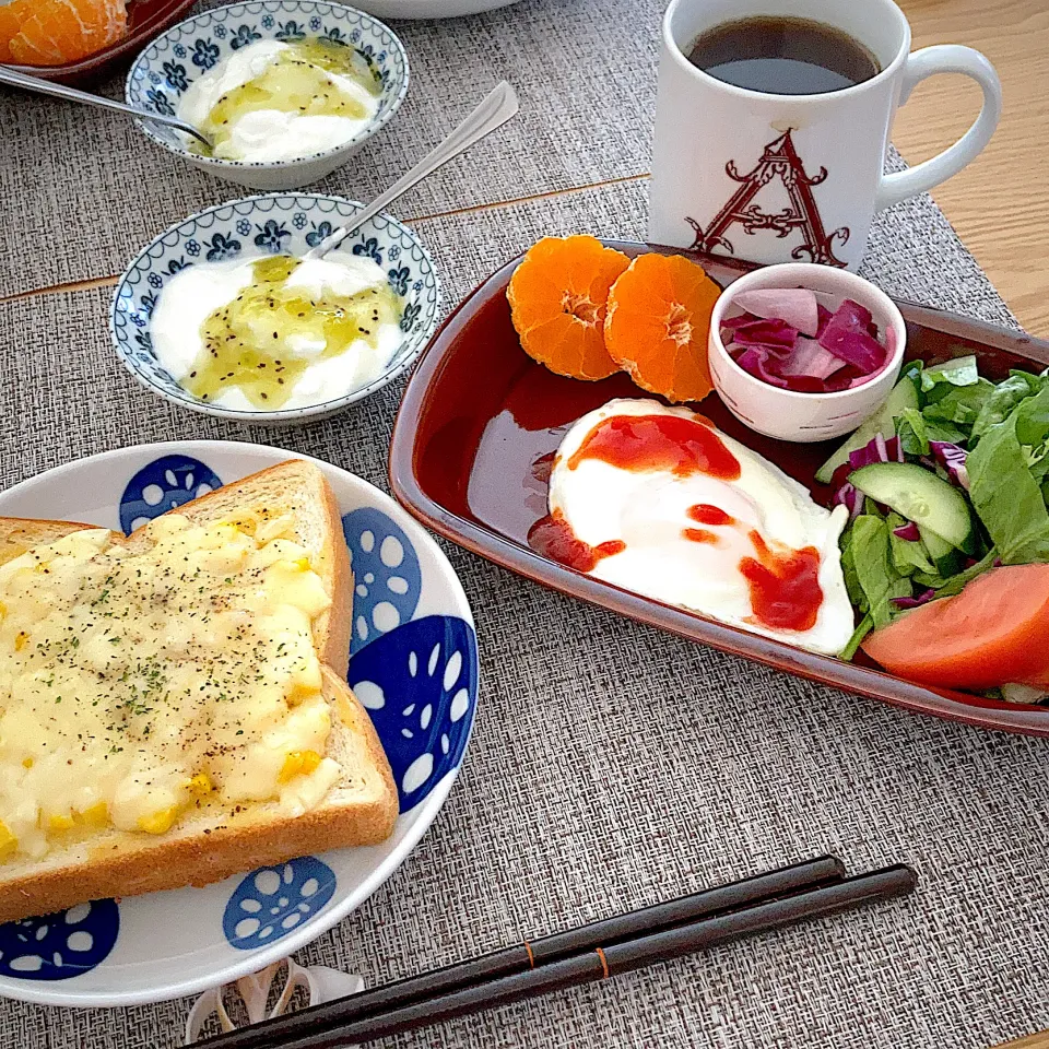 朝食|ツインうさぎさん