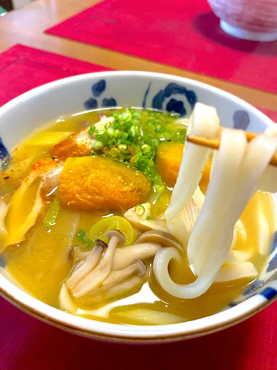 ほうとう風うどん🍀|おかちさん