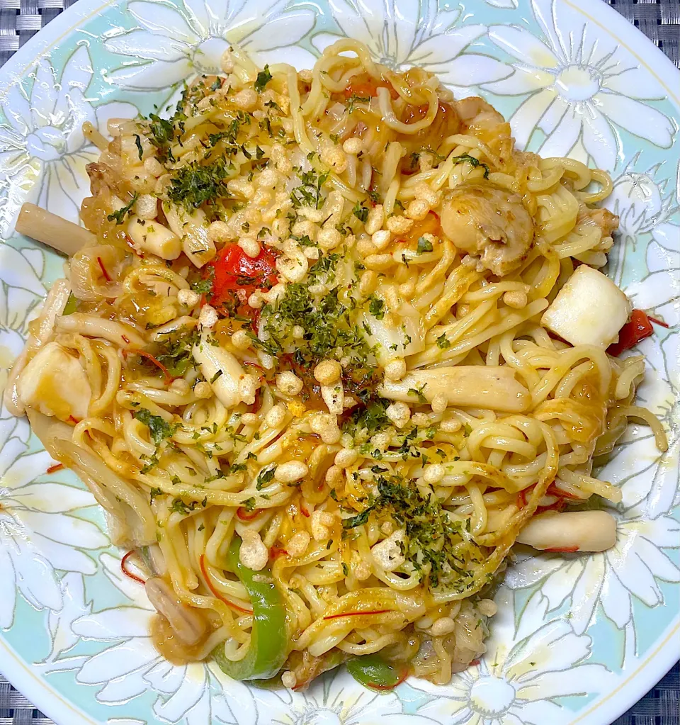 海鮮あんかけ焼きそば|すくらんぶるえっぐさん