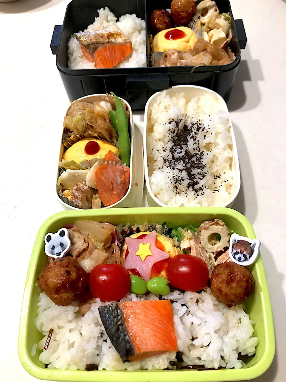 年中男子のお弁当|サニーさん