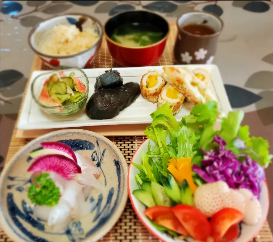 Snapdishの料理写真:今日の朝ごはん🍚|こまちさん