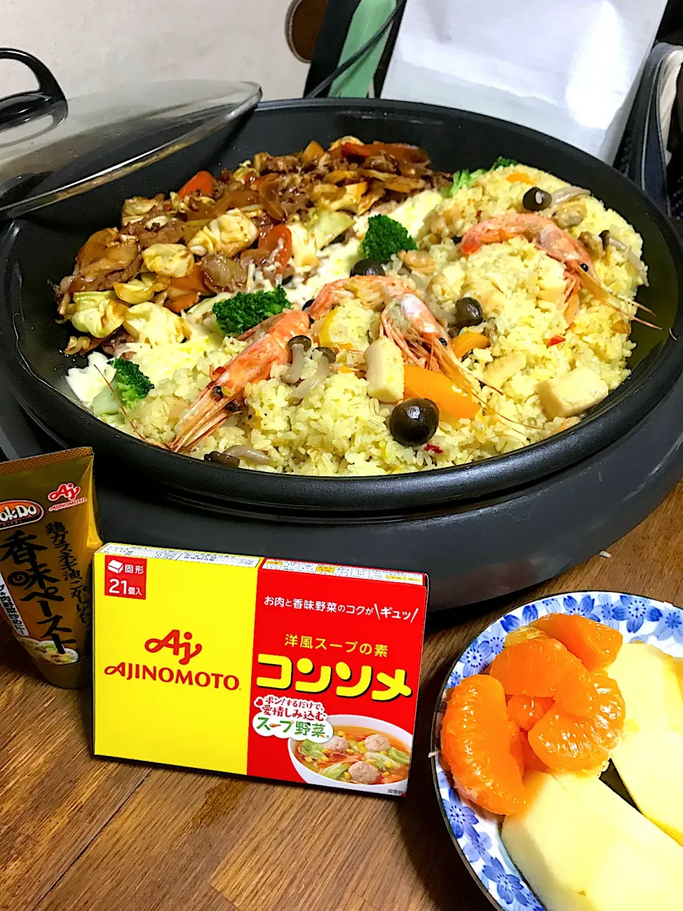 パエリアvsホイコウロウ|はるみ(o^^o)さん