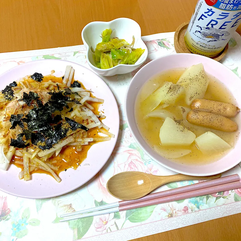 大根づくしご飯|かなママさん