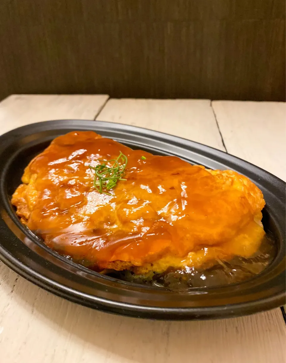 Snapdishの料理写真:Egg Foo Young 芙蓉蛋|ぶりてりあさん