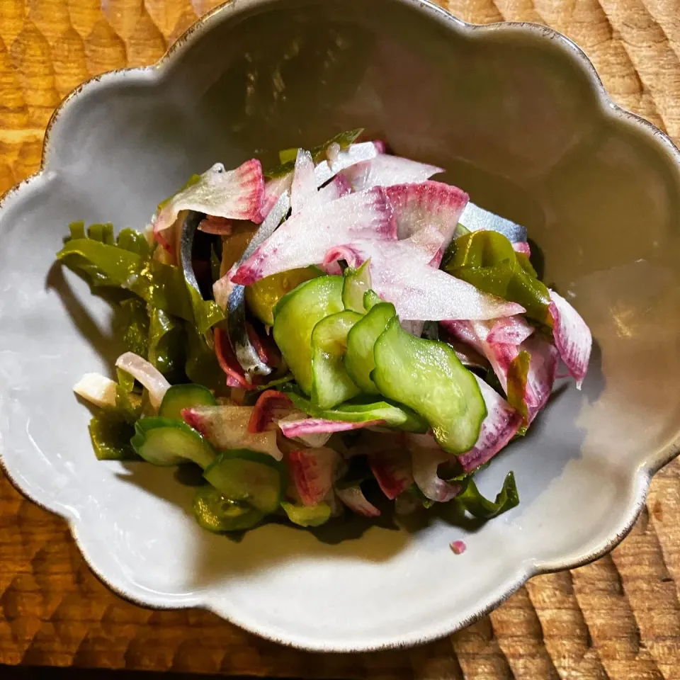 酢の物、、鯖のきずし入り|中川 恵子さん