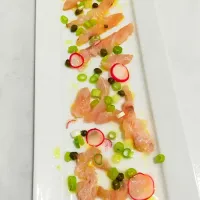 Snapdishの料理写真:Rainbow Runner Carpaccio|Janna Parchmontさん