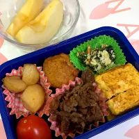 今日の息子の家弁当🍱おかずのみ|クローバー🍀さん