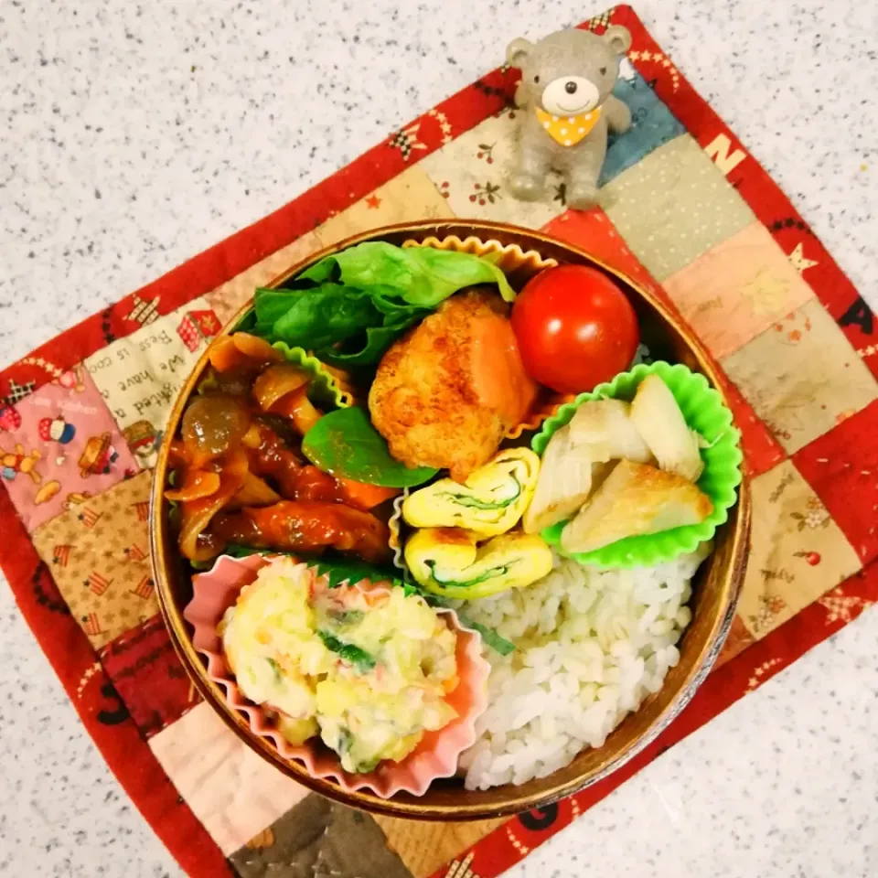 Snapdishの料理写真:今日のお弁当😊|naonaomimichanさん