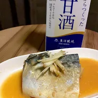 Snapdishの料理写真:糀甘酒で鯖の味噌煮！|桜もちさん