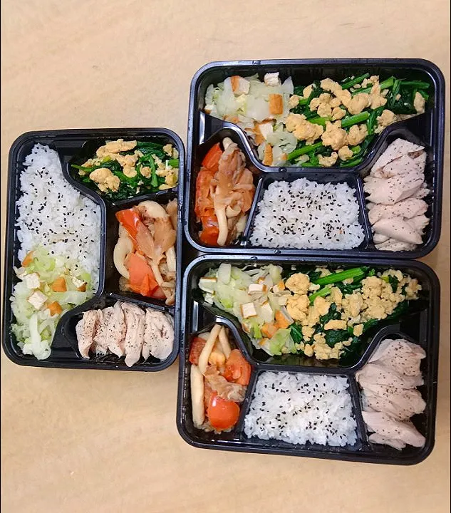 Healthy Lunch Box
健康便當 吃出健康
#low carb high protein
#less oil #less salt #less sugar
#no processed food
#eathealthy 
#eatclean|steady chanさん