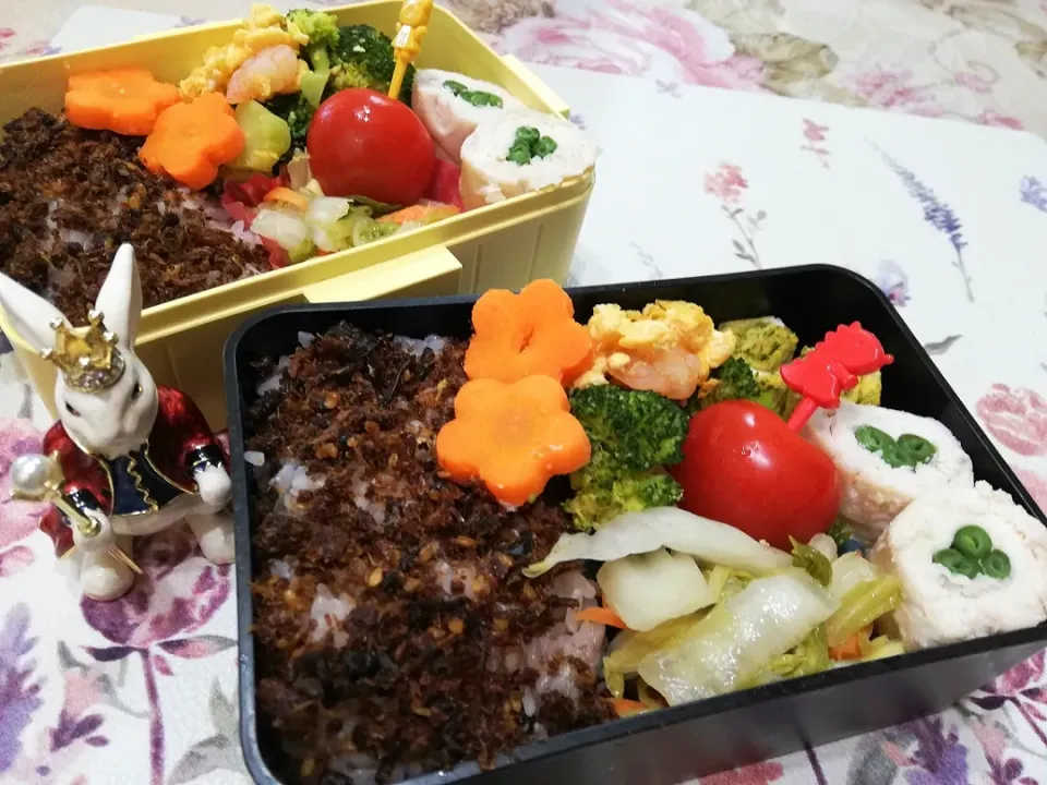 Snapdishの料理写真:'21,1/20
本日のジジババ弁当🍱|たえさん