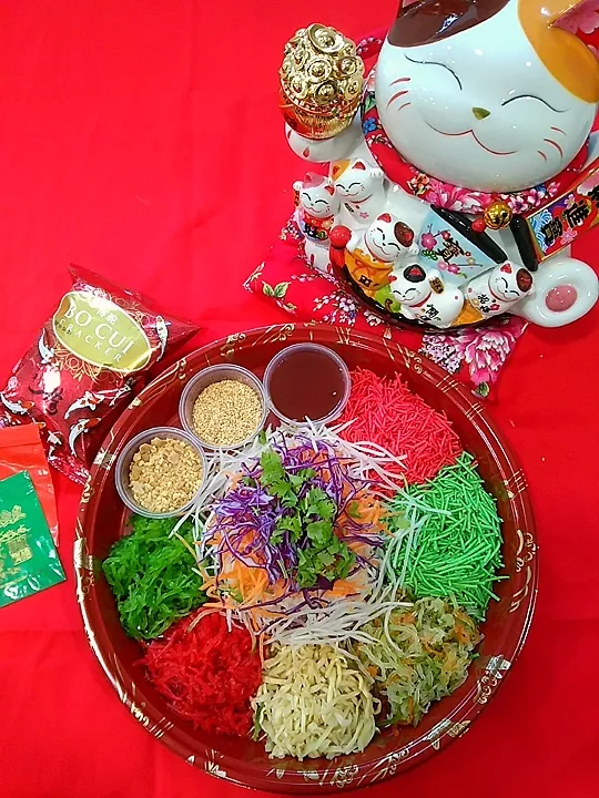 Vegetarian Yee Sang|Wan Syah Putraさん