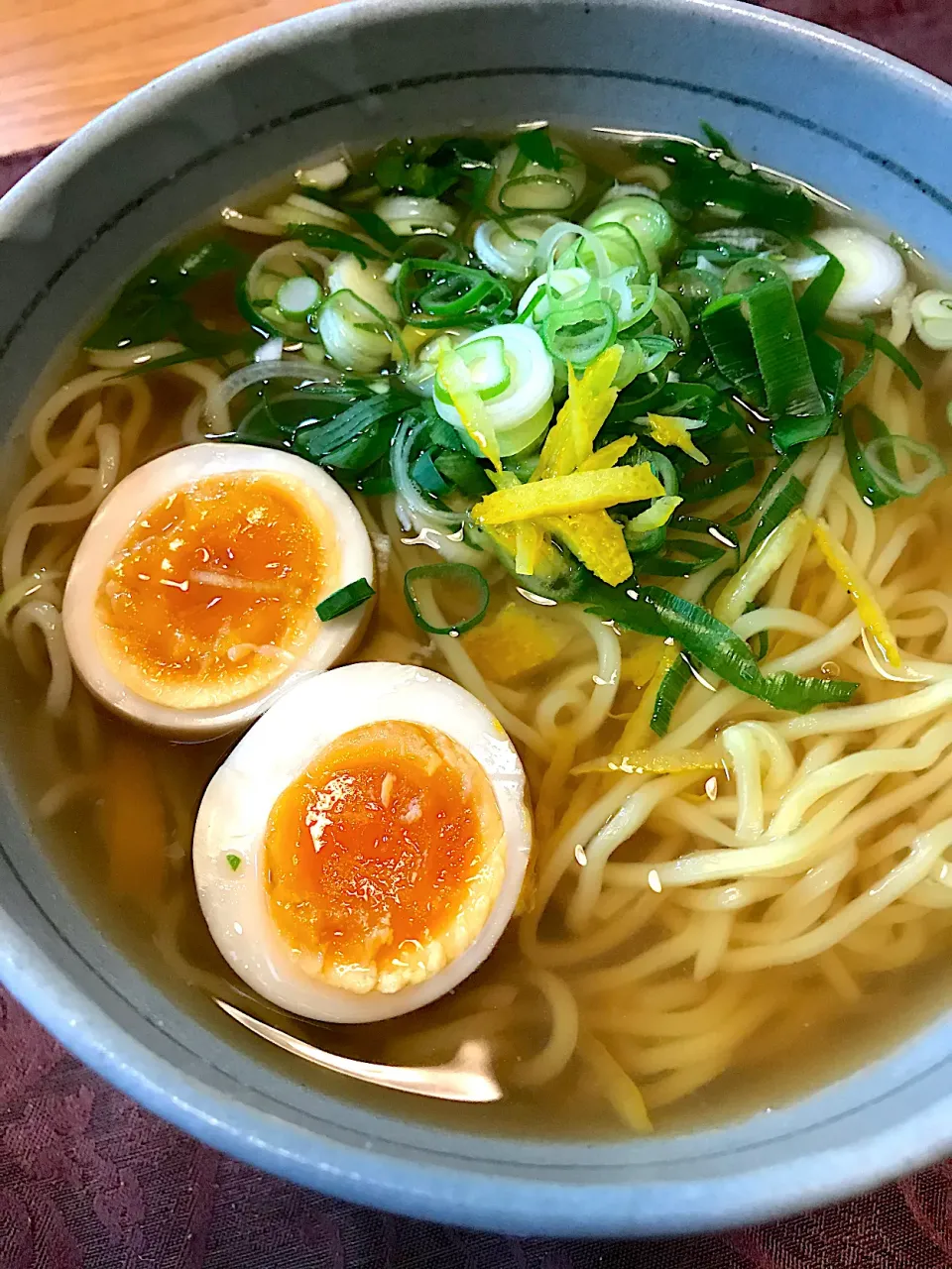 Snapdishの料理写真:シンプル中華蕎麦|sobacoさん