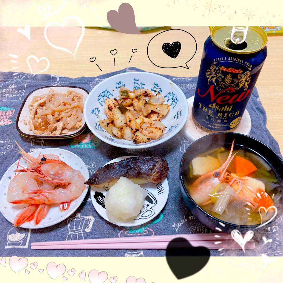 １／２０ ｗｅｄ 晩ごはん🍴＊○°