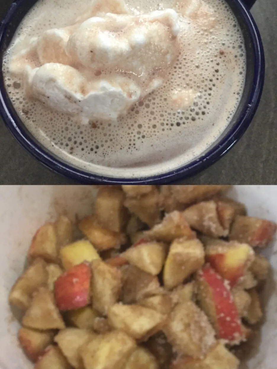 Apple cinnamon sugar and a Mexican got chocolate|ninja kittyさん