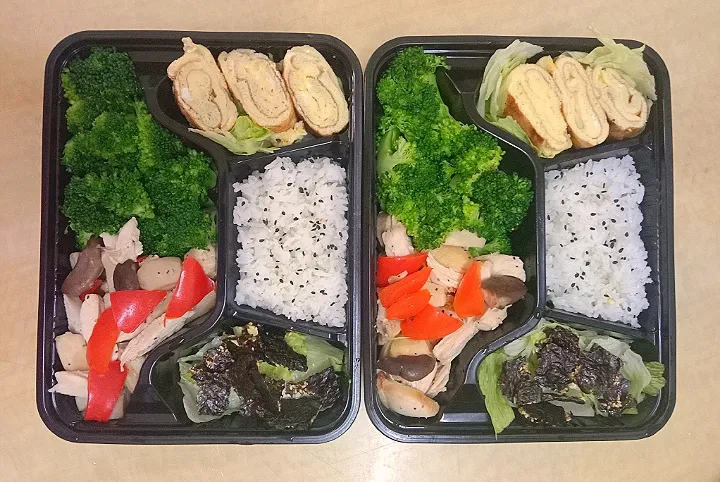 Healthy Lunch Box
健康便當 吃出健康
#low carb high protein
#less oil #less salt #less sugar
#no processed food
#eathealthy 
#eatclean|steady chanさん