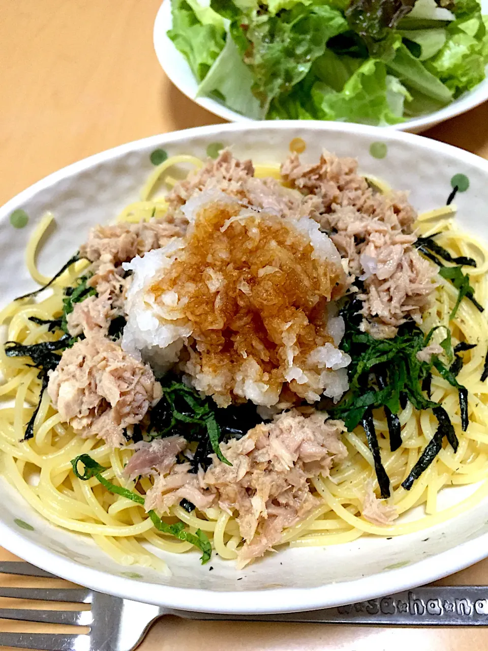 在宅勤務中の男飯(和風パスタ)|おおもりの星さん