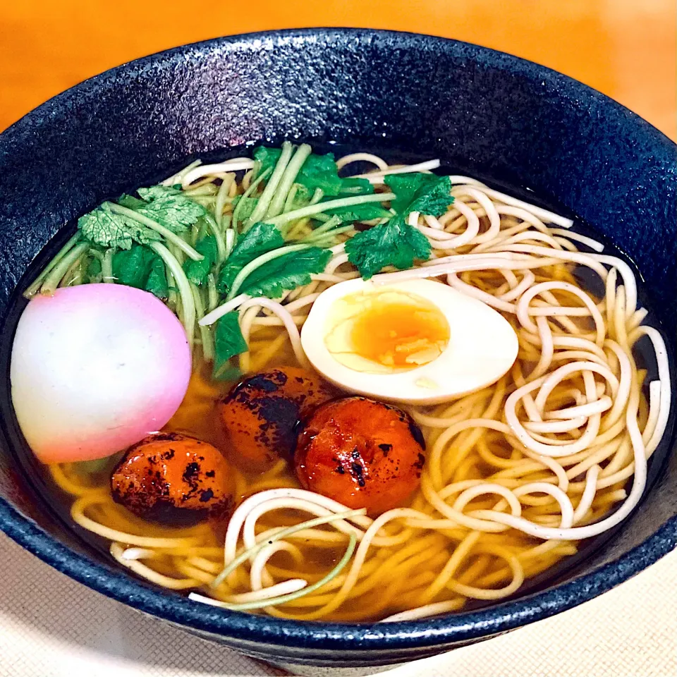 梅干🔴三つ葉☘️そば🍜|にゃあ（芸名）さん