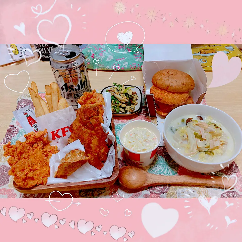 １／２１ ｔｈｒ 晩ごはん🍴＊○°|rinaronarさん