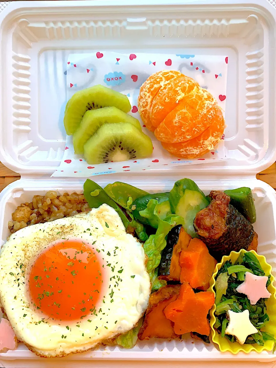 Snapdishの料理写真:カレー弁当☆|emikokoさん