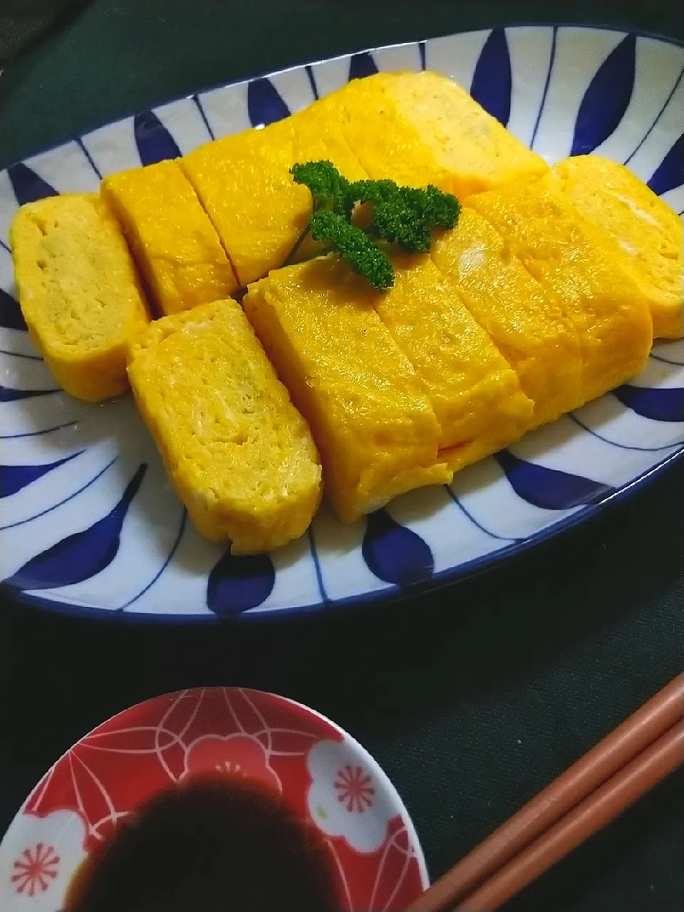 卵焼き　玉子豆腐入り
　ふわっと…だし巻き風|cheryl_tasteさん