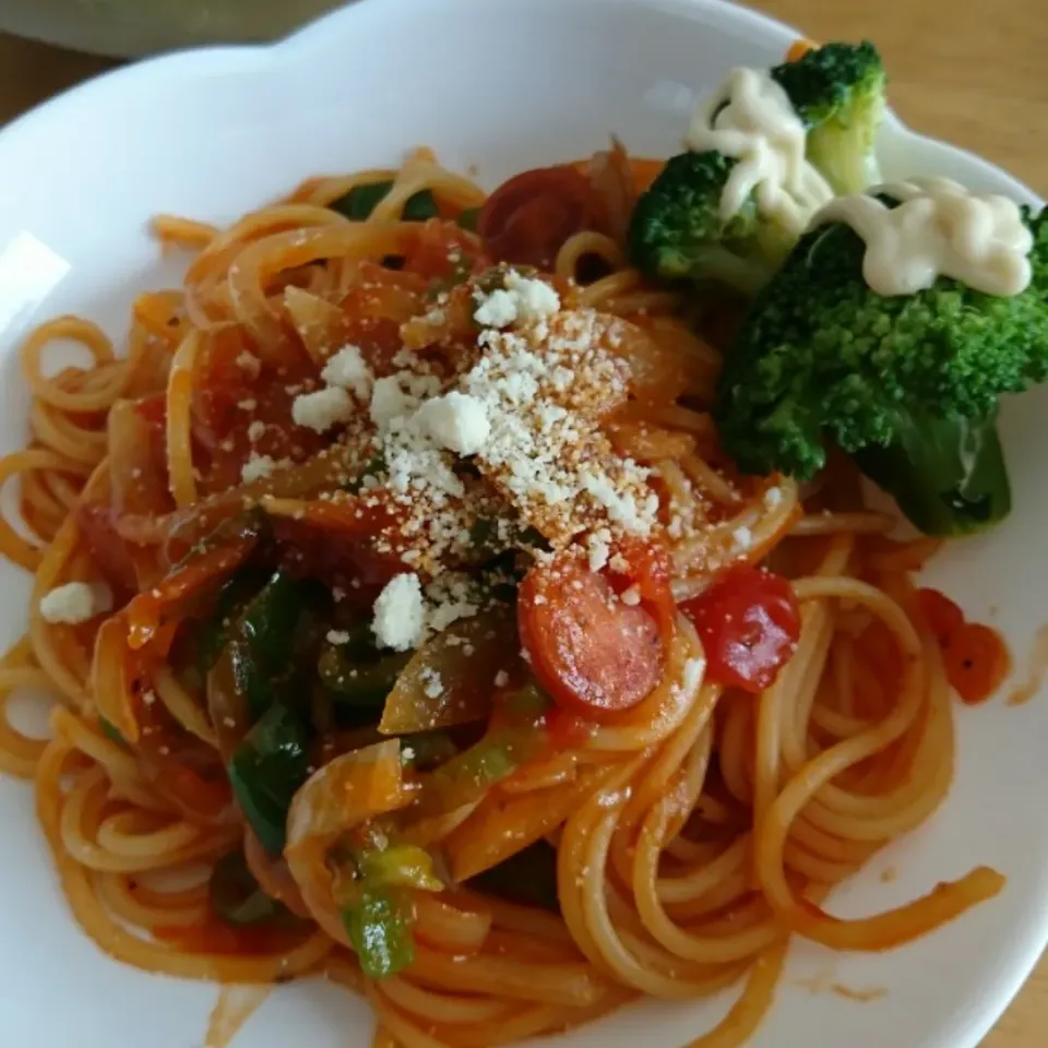 Snapdishの料理写真:お昼ごはん🍝|しまだ ちえこさん