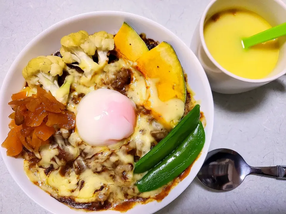 Snapdishの料理写真:焼きカレードリア|バンビさん