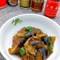 今日の中華は麻婆ナス🍆🌶