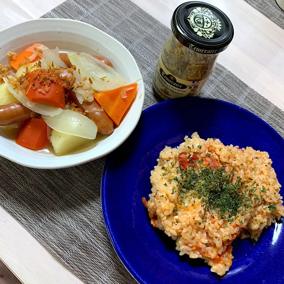 ポトフとトマトご飯|ともこさん